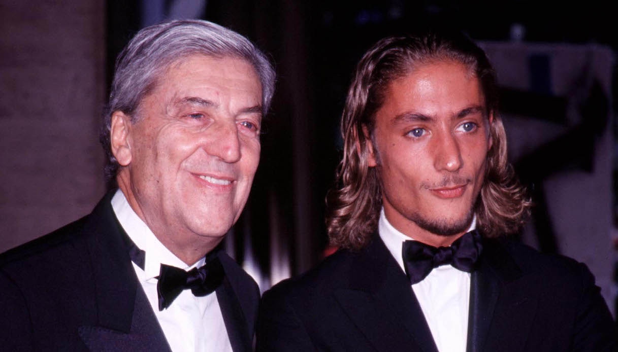 Nino Cerruti col figlio Julian