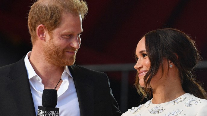 Harry e Meghan tornano in pubblico per il President’s Award (e c’è anche mamma Doria)