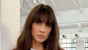 Melissa Satta, il taglio con la frangia è super: da copiare (subito)