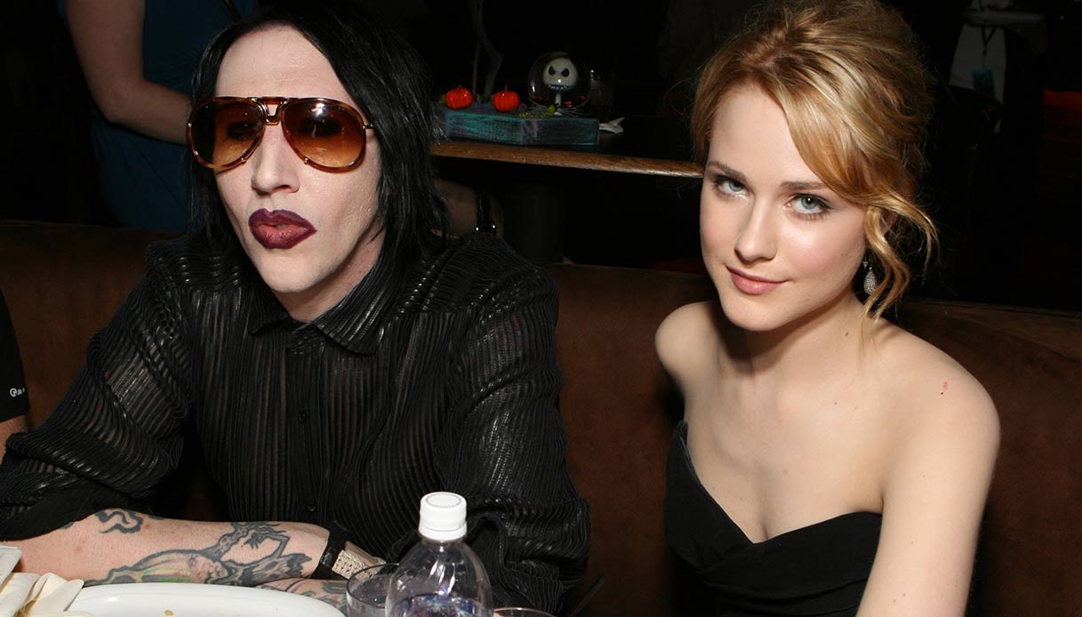 Evan Rachel Wood e Marilyn Manson