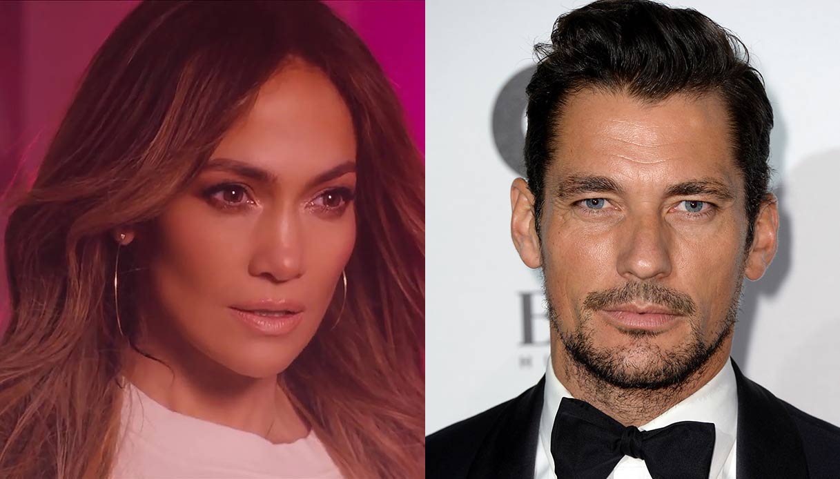 Jennifer Lopez e David Gandy, coppia inaspettata ed esplosiva in foto