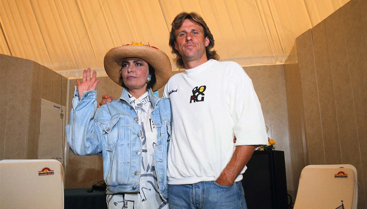 Loredana Berte e Bjorn Borg