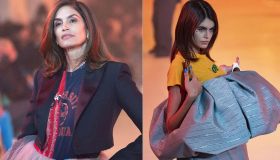 Cindy Crawford e Kaia Gerber, mamma e figlia in passerella alla PFW