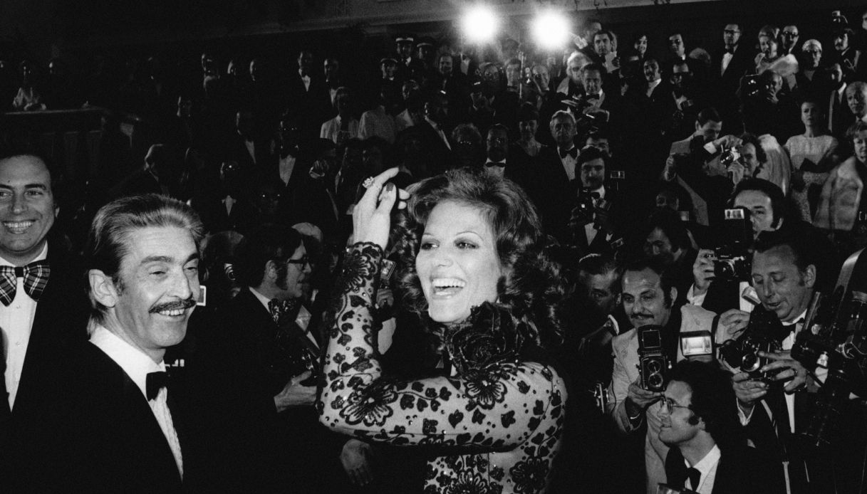 Claudia Cardinale e Franco Cristaldi
