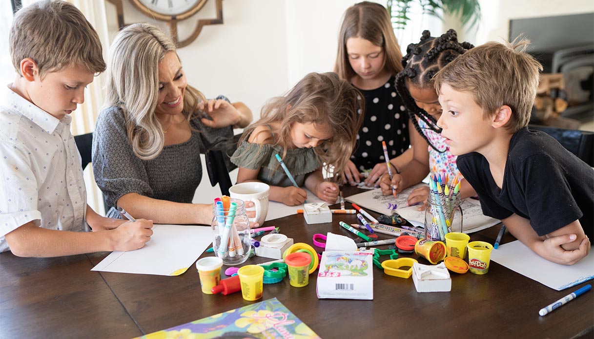 Molly DeFrank e la sua famiglia digital detox