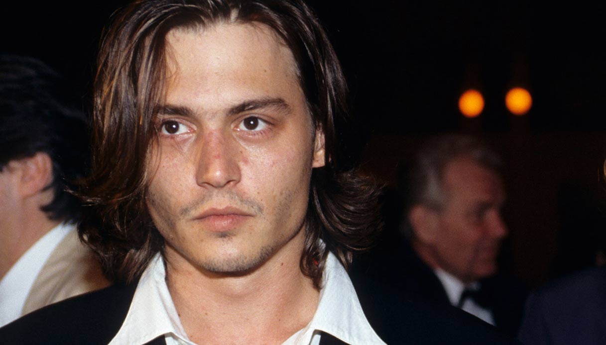Johnny Depp a Cannes nel 1992