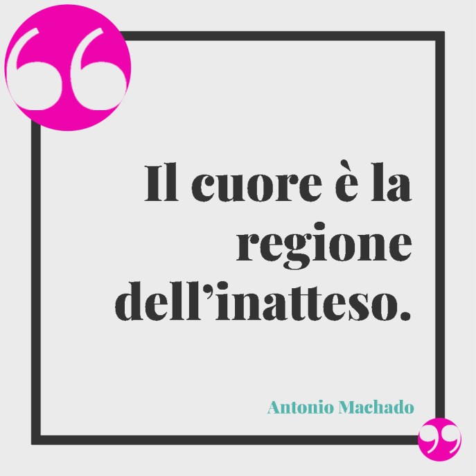 Il cuore è la regione dell'inatteso
