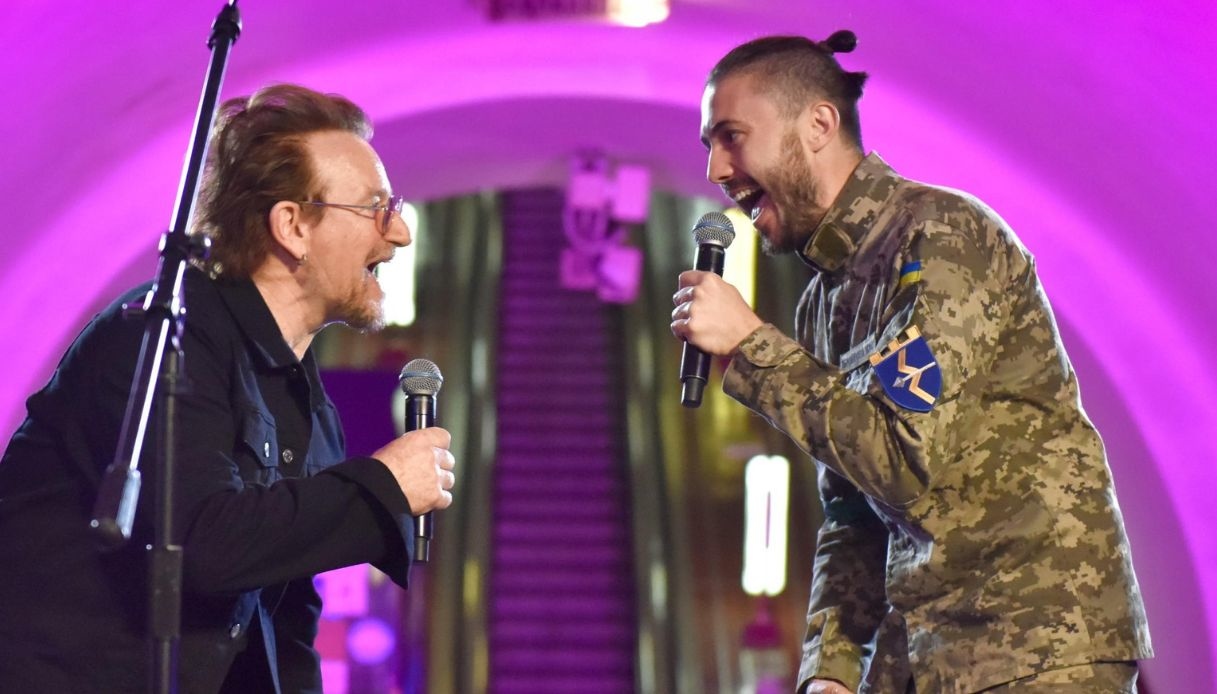 U2 con la band ucraina