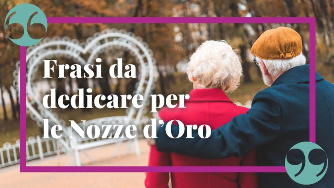 Le frasi più belle e emozionanti per 50 anni di matrimonio