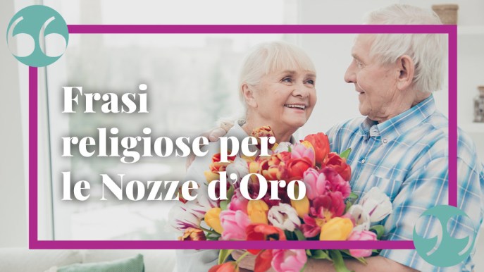 Frasi e pensieri religiosi per celebrare 50 anni di matrimonio