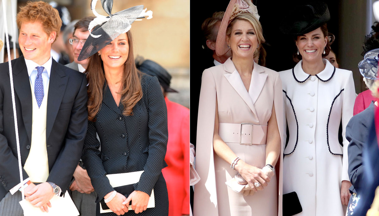 Kate Middleton Harry Maxima d'Olanda