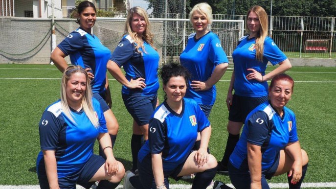 È nata la Nazionale Italiana Curvy Calcio. Per amarsi e accettarsi sempre