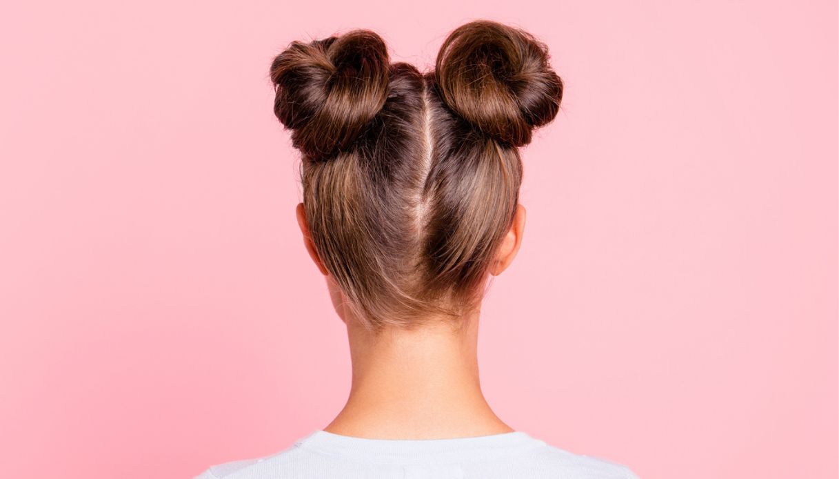 space buns da dietro