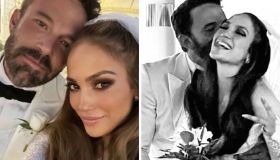 J.Lo e Ben Affleck, gli scatti delle nozze: l’abito da sposa, la location e i dettagli