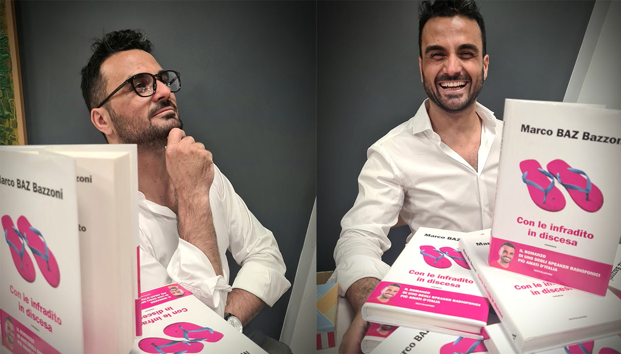 BAZ presenta il suo libro "Con le infradito in discesa"