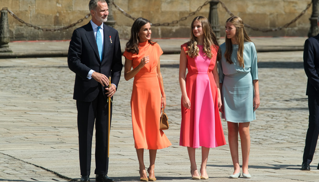 Letizia di Spagna Santiago de Compostela