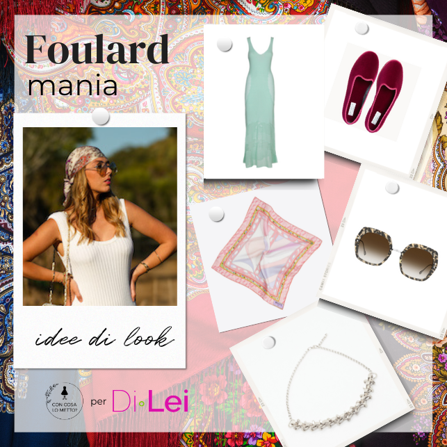 Come indossare il foulard: 5 idee di look