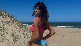 Belen Rodriguez, la foto ironica su Instagram: “Ho preso 4 kg. Pure di felicità”