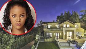 Rihanna vende la sua villa di Hollywood: gli interni strepitosi (con piscina e cinema)