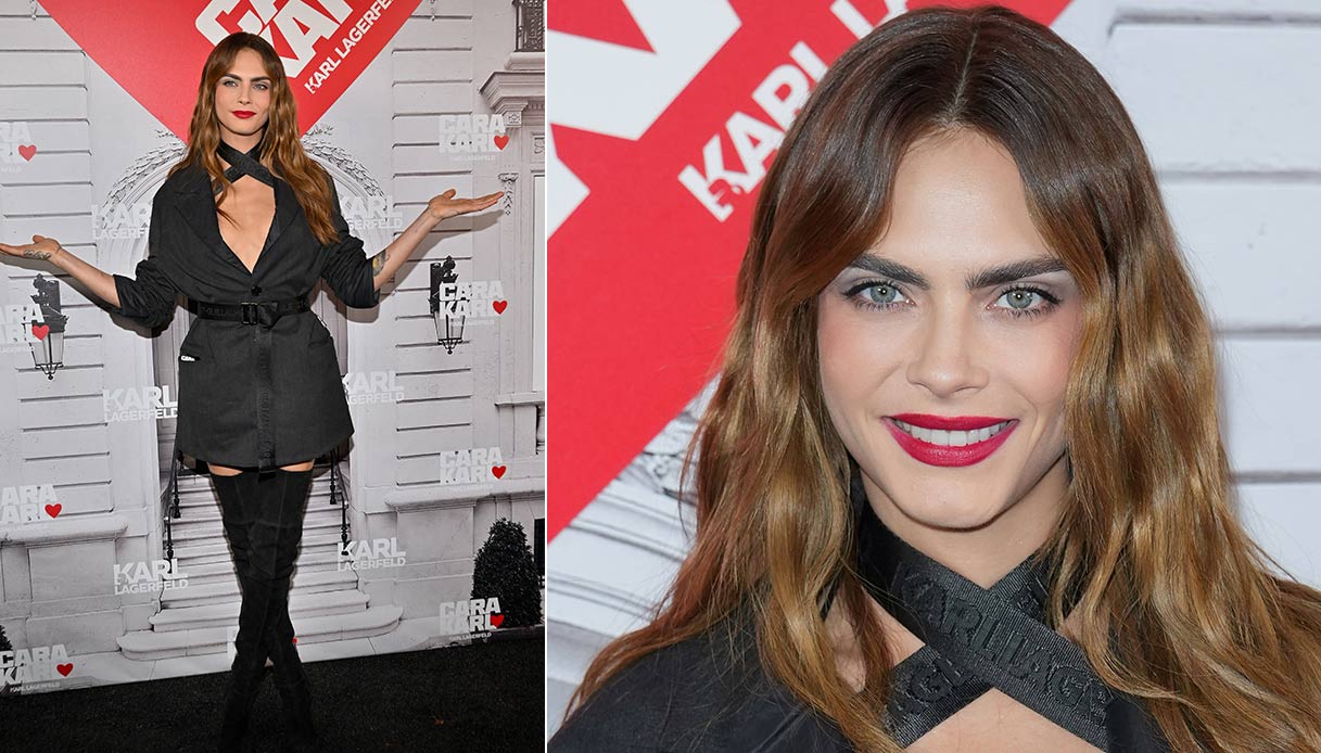 Cara Delevingne alla Paris Fashion Week di settembre 2022