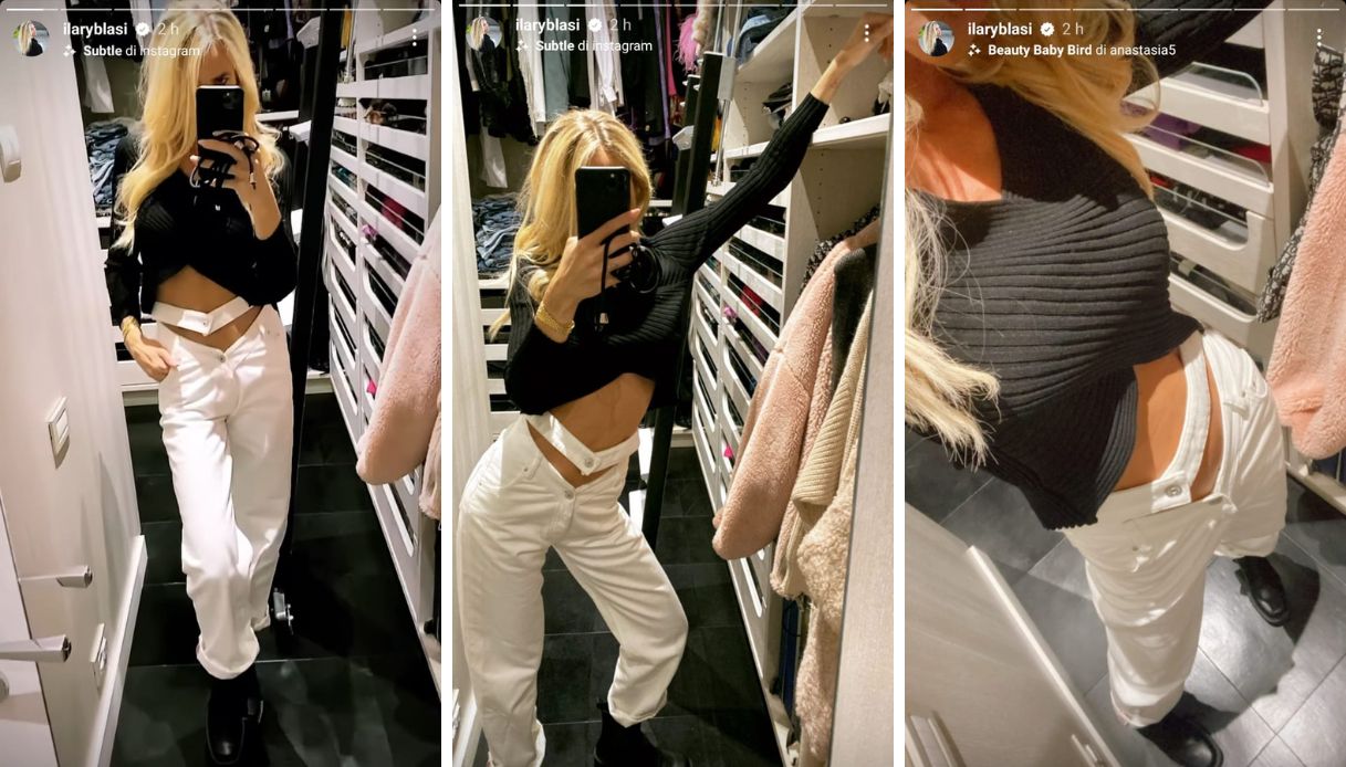 Ilary Blasi, nuovo look su Instagram