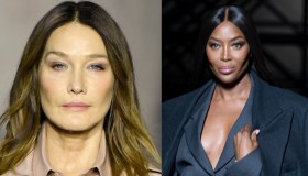 Naomi Campbell e Carla Bruni alla Milano Fashion Week stregano la passerella