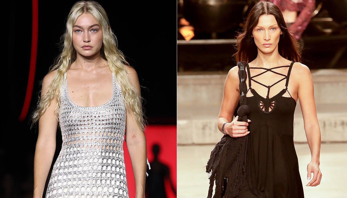 Gigi e Bella Hadida alla Paris Fashion Week