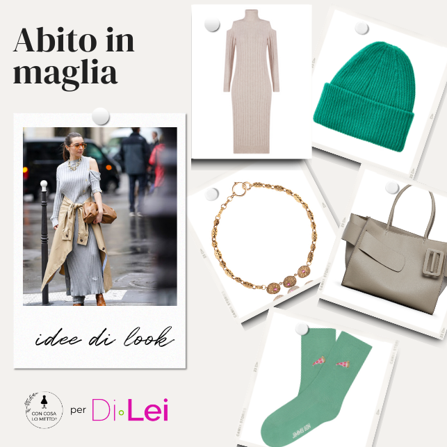 Abito in maglia: il comfy dress dell'autunno