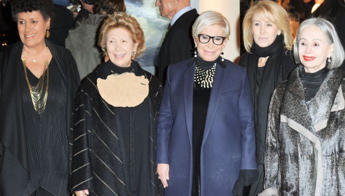 Le sorelle fendi nel 2012