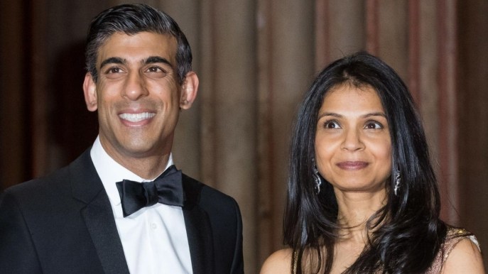 Rishi Sunak, premier della Gran Bretagna: chi è sua moglie Akshata Murthy