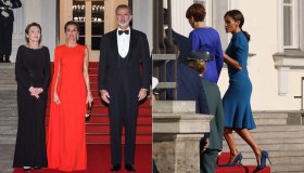 Letizia di Spagna, viaggio in Germania: i look da favola