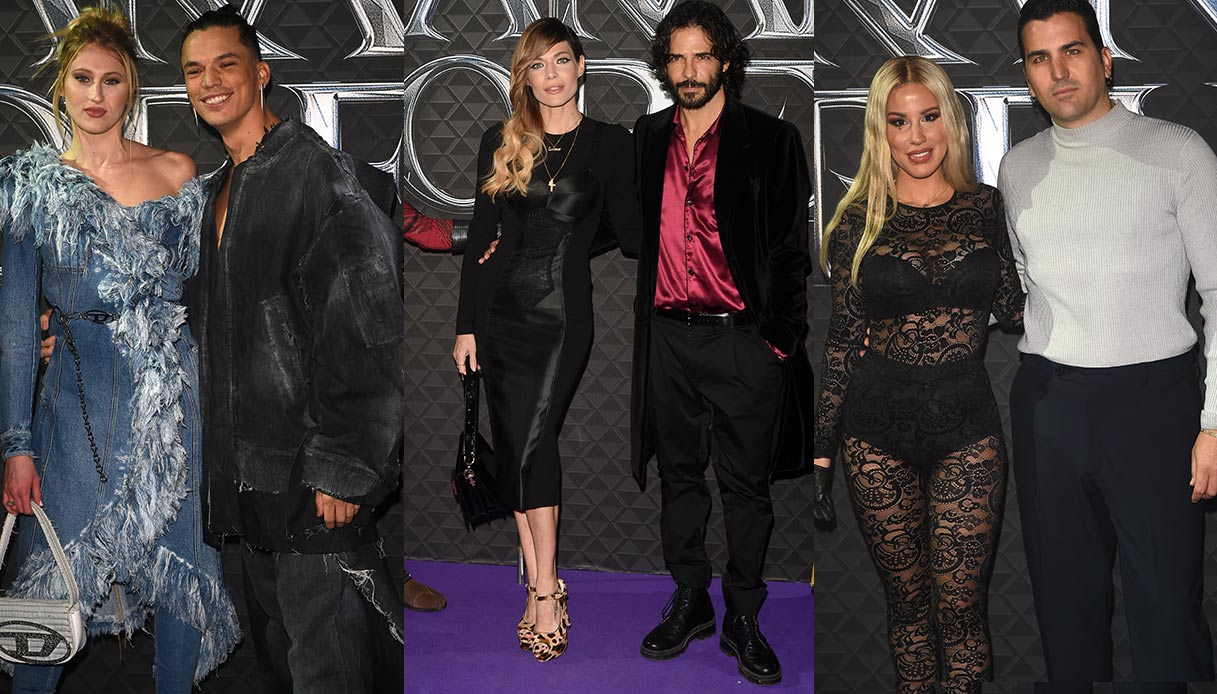 Coppie vip alla premiere milanese di "Wakanda Forever"
