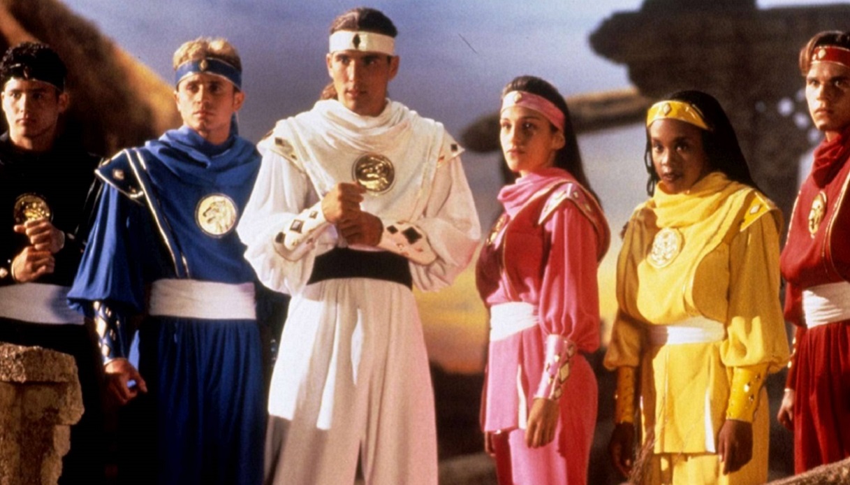 Jason David Frank e gli altri Power Rangers
