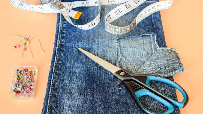 Come ricucire uno strappo, dal piumino ai jeans