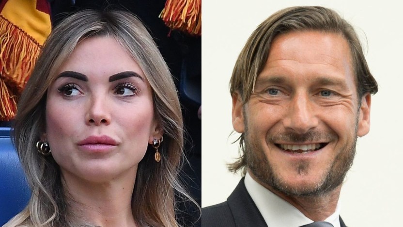 Francesco Totti e Noemi Bocchi, primo red carpet. Ma lei copia Ilary Blasi