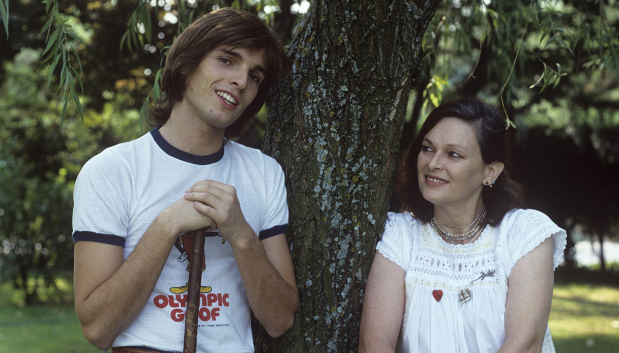 Miguel Bosé e sua mamma Lucia