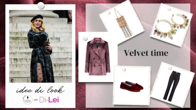 Le più belle idee di look in velluto