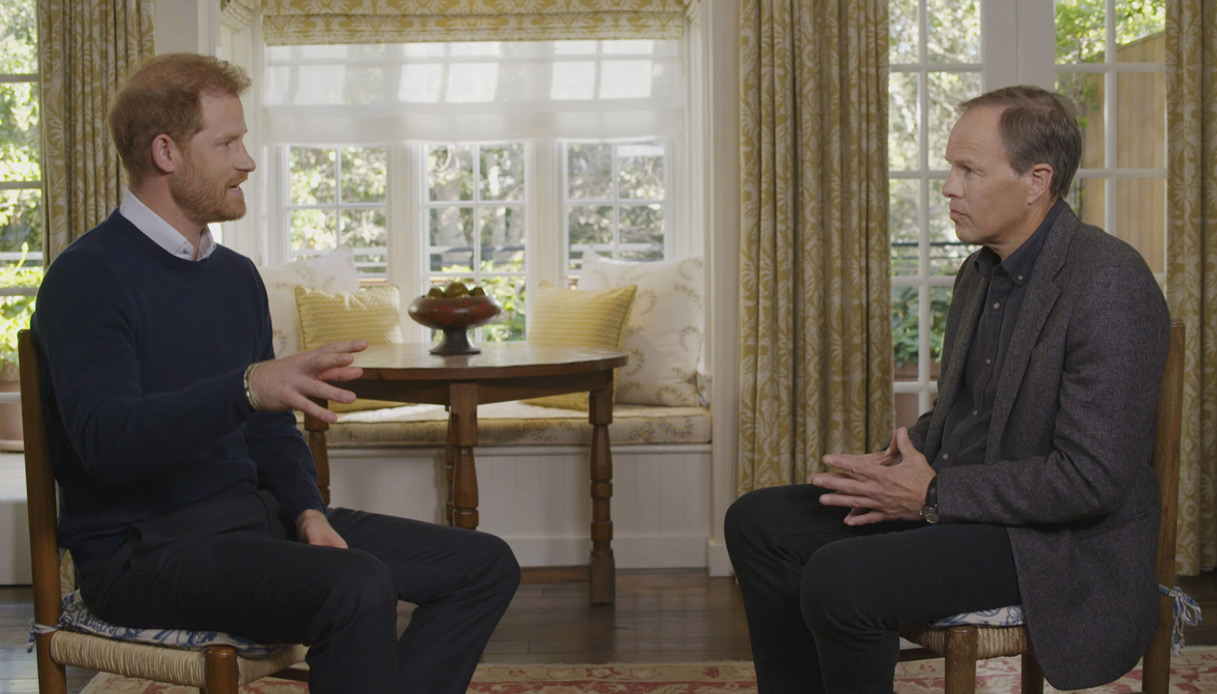Harry intervista ITV
