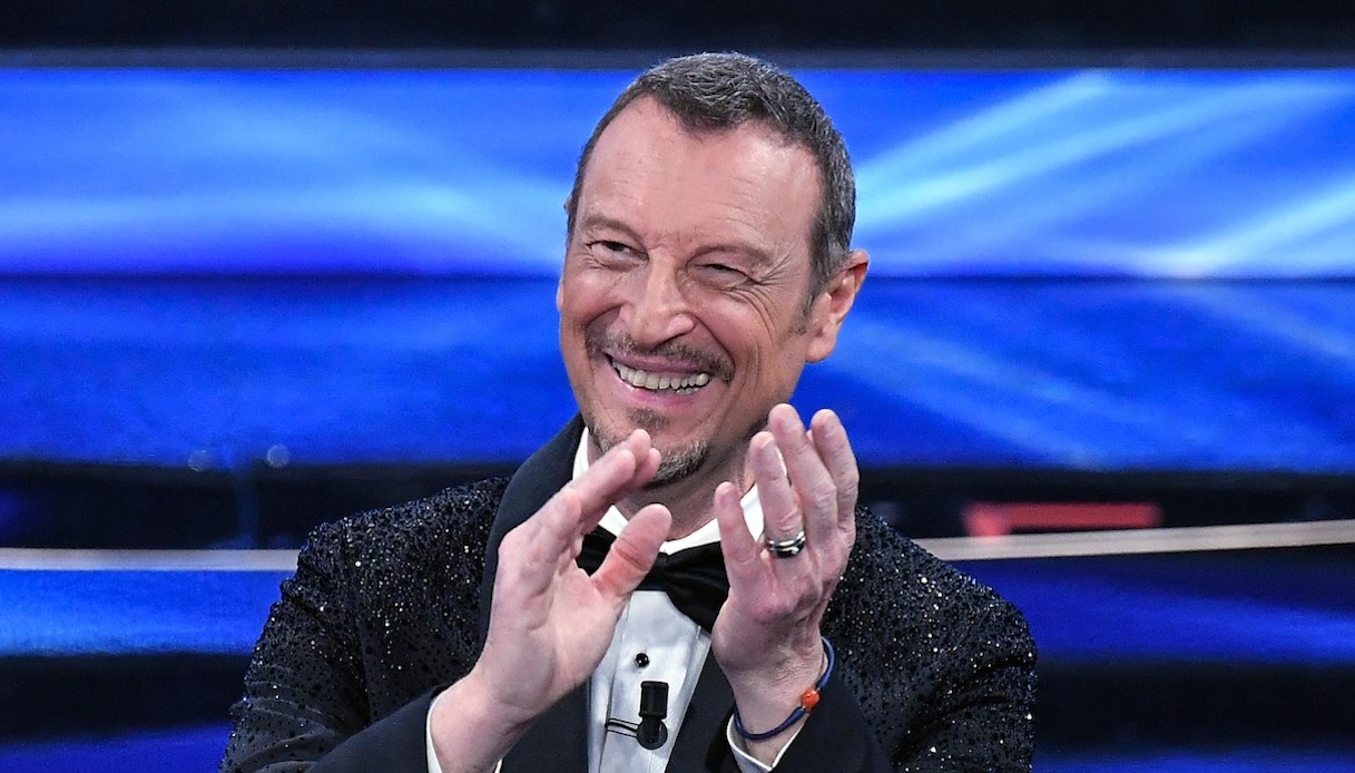 Sanremo 2023, Amadeus riesce nell’impresa: riunisce uno storico quartetto