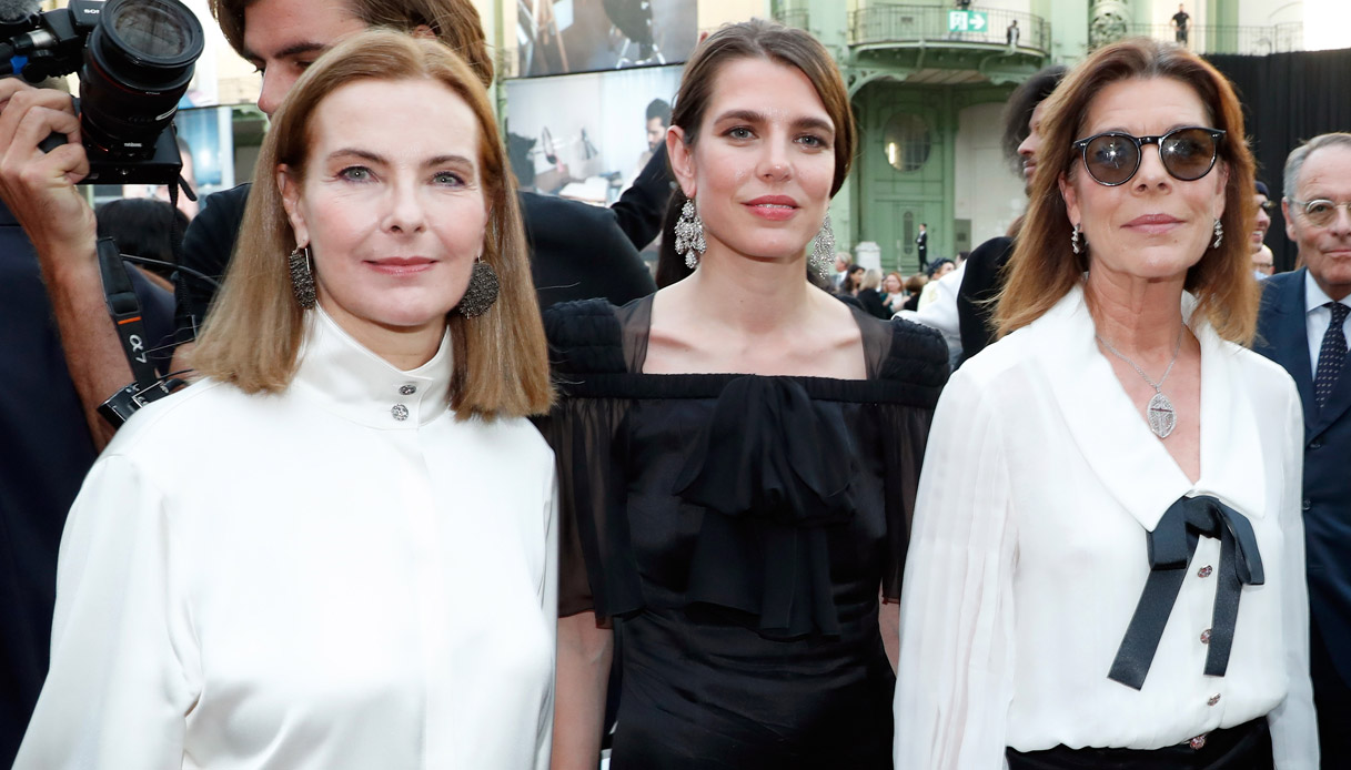 Carole Bouquet Charlotte Casiraghi Carolina di Monaco