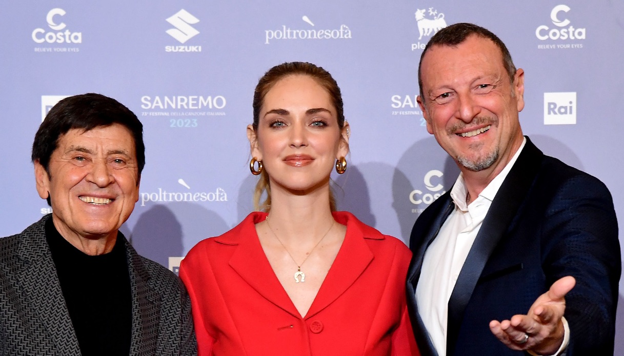 Sanremo 2023, Amadeus annuncia una coppia a sorpresa. E Morandi canta l’inno