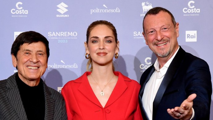 Sanremo 2023, Amadeus annuncia una coppia a sorpresa. E Morandi canta l’inno