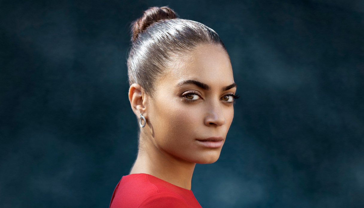 Elodie il look provocante per festeggiare con Iannone