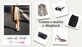 Gonna a matita e slingback: idee di stile per la primavera