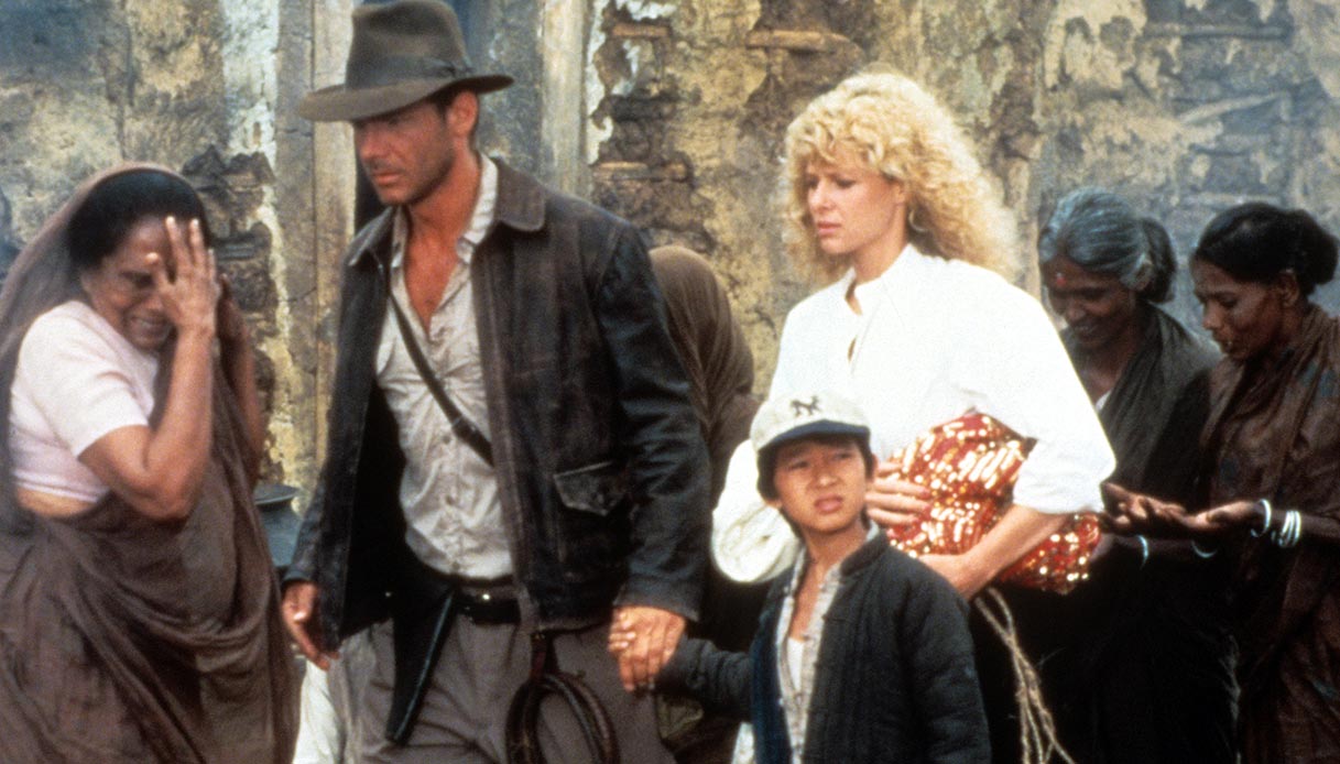 Ke Huy Quan in "Indiana Jones e il tempio maledetto"