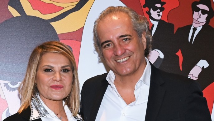 Simona Ventura e Giovanni Terzi