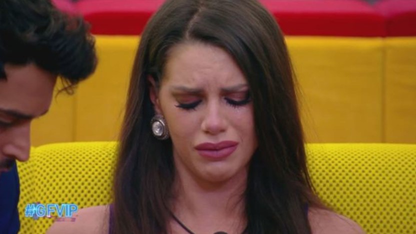 “GF Vip”, Antonella Fiordelisi disperata per l’espulsione di Edoardo Donnamaria