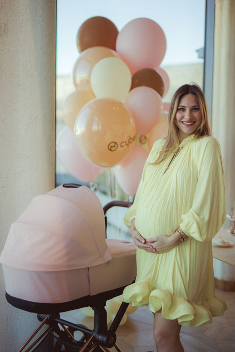 Beatrice Valli baby shower