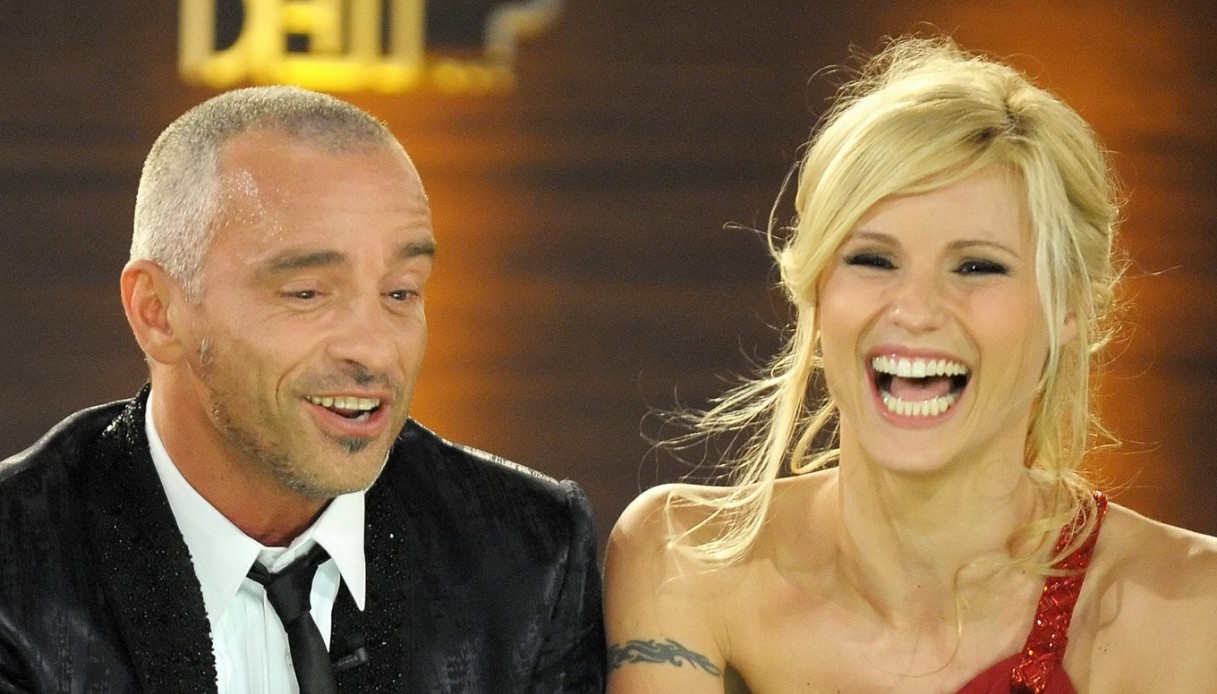 Michelle Hunziker e Eros Ramazzotti, prima foto da nonni insieme a Cesare