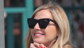 Federica Panicucci, primo mare con Marco Bacini